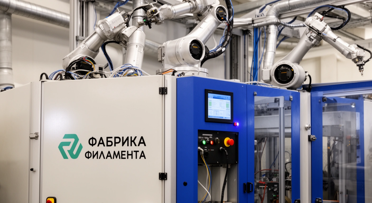 Производство пластика Фабрика Филамента